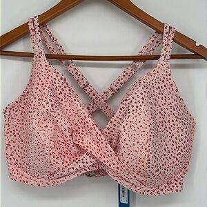 Birdsong‎ Maasai Mara Wrap Bikini Top Women's Size 38H